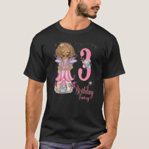T-shirt Fairy Tale Fairies Princesse Anniversaire 1ère 4e