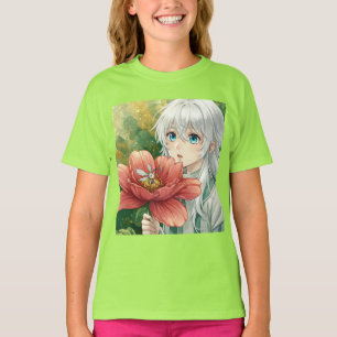 T-shirt Fairy Tale Flower, Anime de Natasha Us