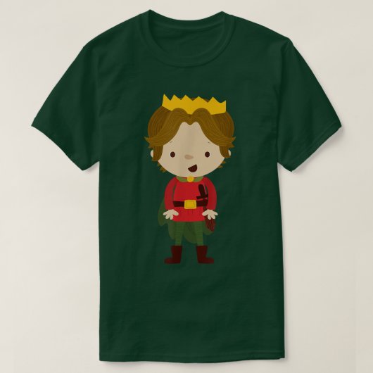 T-shirt Fairy Tale Kingdom by Eggroll Games Prince Liam (Design devant)