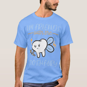 T-shirt Fairy Tooth Fairy Pediatrician Cute Dentist Dentis