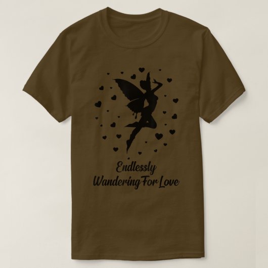 T-shirt Fairycore À La Recherche De Fées D'Amour (Design devant)