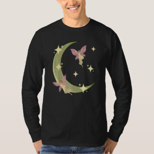 T-shirt Fairycore esthétique Fairy Core Grunge Crescent Mo