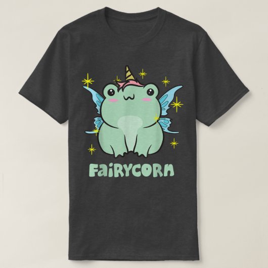 T-shirt Fairycore Esthétique Fairy Core Grunge Frog Unicor (Design devant)