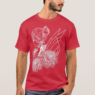 T-shirt Fairycore Fairy Anime Girl Goth Japonais