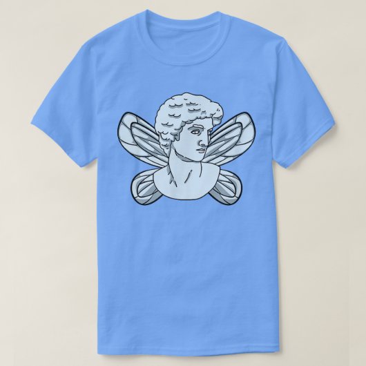 T-shirt Fairycore Fairy Core Grunge David Par Mic (Design devant)