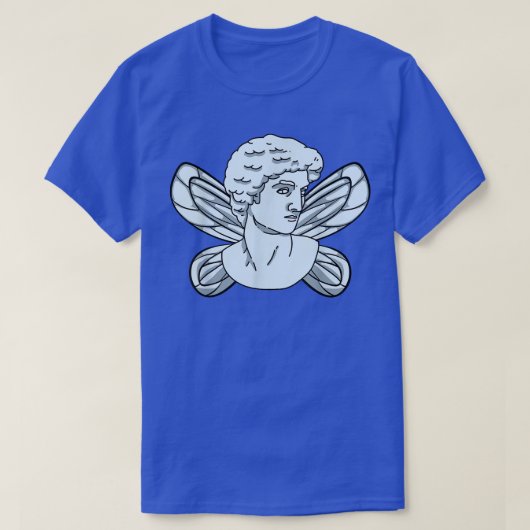 T-shirt Fairycore Fairy Core Grunge David Par Mic (Design devant)