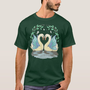 T-shirt Fairycore Fairy Grunge Canard Oie d'Oie