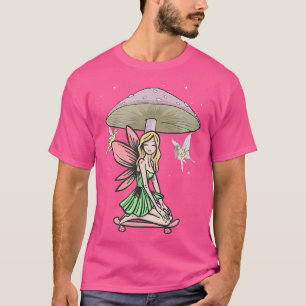 T-shirt Fairycore Fairy Grunge Skateboard Mus
