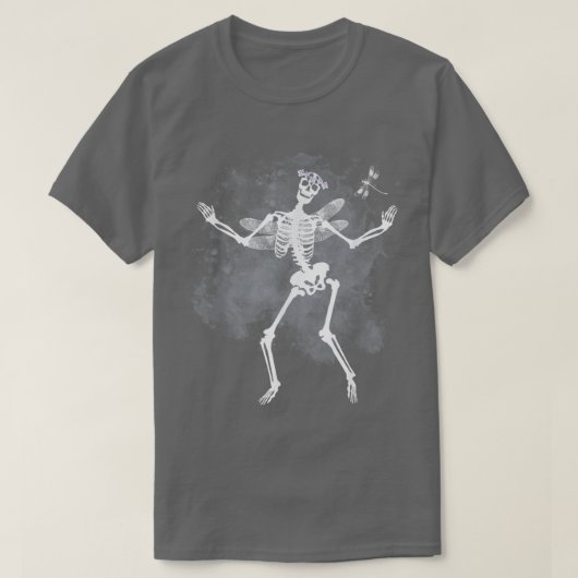 T-shirt Fairycore Skeleton (Design devant)