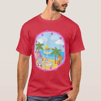 T-shirt Fairytale Beach Scene
