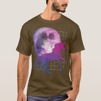 T-shirt Fairytale Pleine lune Imaginaire animal magique Va