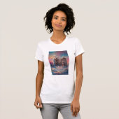 T-shirt Fairytale World, Winter Castle, Snow Castle, Cadea (Devant entier)