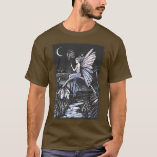 T-shirt Fairywave Faecore Fairy Night Fairycore Imaginaire