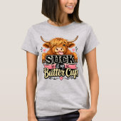 T-shirt Fais avec Buttercup (Devant)