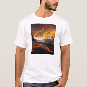 T-shirt Fais ce qui enflamme ton âme