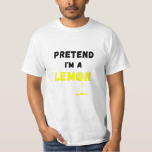 Fais comme si je suis un costume de citron Lazy Fu