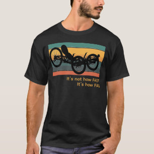 T-shirt Fais du vélo couché !