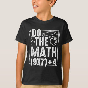 T-shirt Fais Le Calcul 67 Mème 6 7 Drôle Six Sept Femmes 