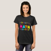T-shirt Fais Le Calcul 67 Mème De Professeur Drôle (Devant entier)