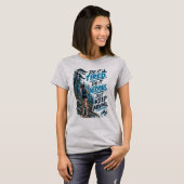 T-shirt Fais-le fatigué, fais-le nerveux, continue juste à (Devant entier)