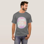 T-shirt Fais rouler ta fille bizarre (Devant entier)