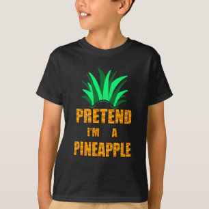T-shirt Fais semblant d'être un costume d'ananas, drôle