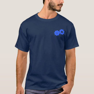 T-shirt Faisant de mauvaises choses… (bleu) [RÉVISÉ]