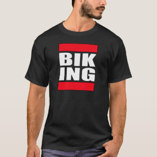 T-shirt faisant du vélo de la montagne drôle des