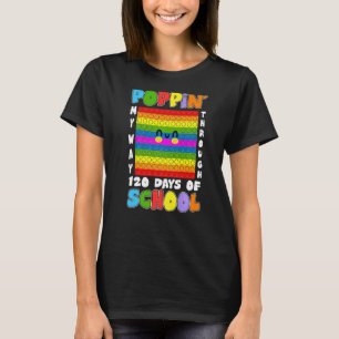 T-shirt Faisant éclater mon chemin à travers 120 jours d'é