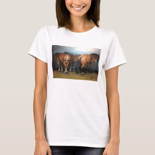 T-shirt Faisant une pause - exposition 2012 de Chertsey (Devant)