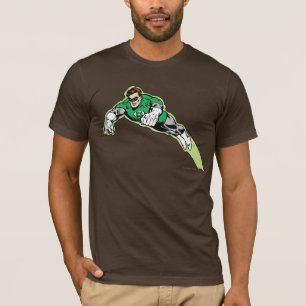 T-shirt Faisceau d'énergie vert de lanterne