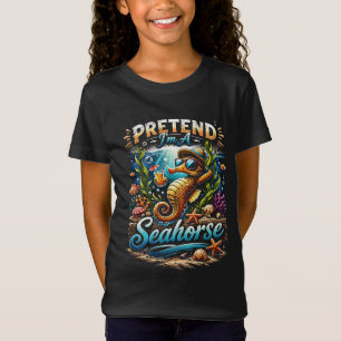 T-Shirt Faisons comme si j'étais un Hippocampe