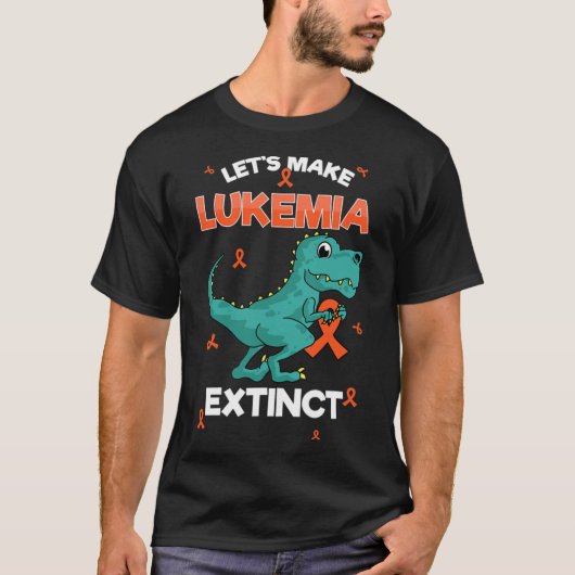 T-shirt Faisons de la leucémie un succès de sensibilisatio (Devant)