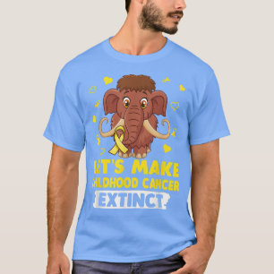 T-shirt Faisons disparaître le cancer de l'enfance Mamuthu