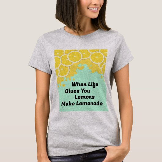 T-Shirt Faisons du Citron (Devant)