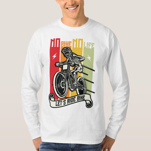 T-shirt Faisons du vélo (Devant)
