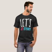 T-shirt Faisons-en preuve de sensibilité (Devant entier)