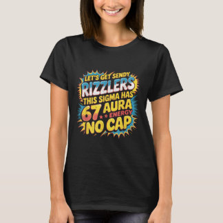 T-shirt Faisons Envoyer des Concepteurs de Mèmes Aura 67 R