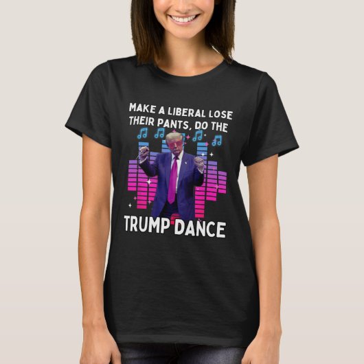 T-shirt Faisons La Danse Trump - Pro Trump Family Present (Devant)