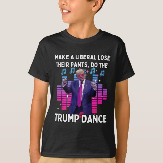 T-shirt Faisons La Danse Trump - Pro Trump Family Present (Devant)