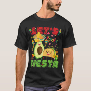 T-shirt Faisons la Fête Avocat Et Tacos Cinco De Mayo Mexi