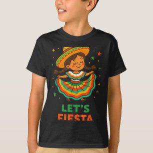 T-shirt Faisons la fête cinco 5 mai drôle fille mexicaine