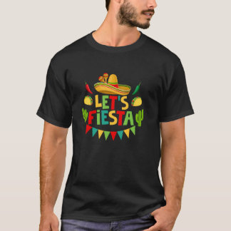 T-shirt Faisons la Fête Cinco De Mayo Fête Mexicaine 5 De