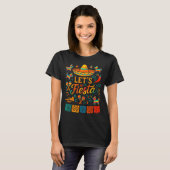 T-shirt Faisons la fête - cinq mai thème mexicain Faisons  (Devant entier)