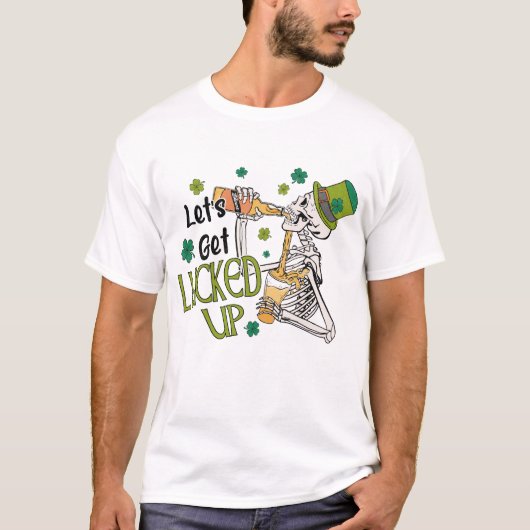 T-shirt Faisons la fête de la Saint-Patrick (Devant)