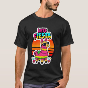 T-shirt Faisons la Fête Pinata Cinco De Mayo Mardi Gras Fê