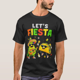 T-shirt Faisons la Fête Taco Mexicain pour Enfant Garçon H