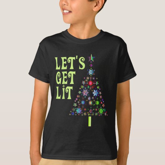 T-shirt Faisons Lit Adulte Noël S (Devant)