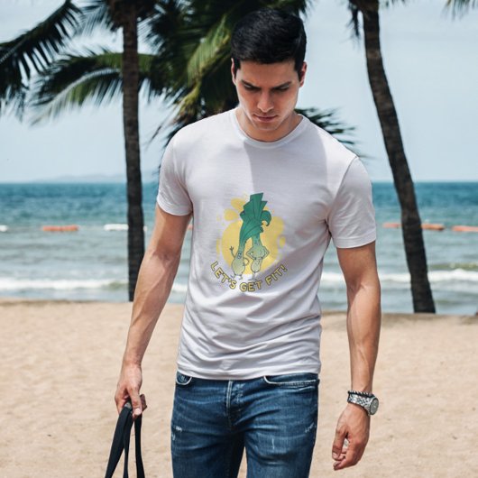 T-shirt Faisons-Nous Ajuster Les Poireaux