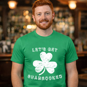 T-shirt Faisons-nous Shamrocker Jour de la Saint-Patrick e